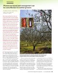 Cover page: Pheromone-based pest management can be cost-effective for walnut growers