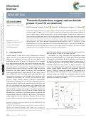 Cover page: Theoretical predictions suggest carbon dioxide phases III and VII are identical