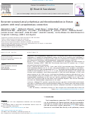 Cover page: Recurrent sustained atrial arrhythmias and thromboembolism in Fontan patients with total cavopulmonary connection.
