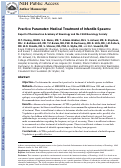 Cover page: Practice Parameter: Medical Treatment of Infantile Spasms