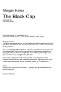 Cover page: The Black Cap