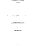 Cover page: Sums of SL(3,Z) Kloosterman Sums