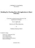 Cover page: Modeling Eye Tracking Data with Application to Object Detection