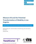 Cover page: Measure M and the Potential Transformation of Mobility in Los Angeles
