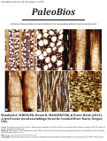 Cover page: A late Eocene wood assemblage from the Crooked River Basin, Oregon, USA