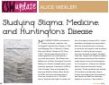 Cover page: Studying Stigma, Medicine, and Huntington’s Disease