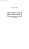 Cover page: The after.after