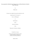 Cover page: Noncommutative Distributional Symmetries and Their Related de Finetti Type Theorems