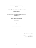 Cover page: Essays on Banking, Credit and the Macroeconomy