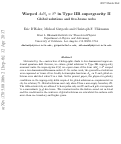 Cover page: Warped AdS6 × S2 in Type IIB supergravity II: global solutions and five-brane webs