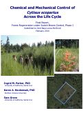 Cover page of Chemical and Mechanical Control of <em>Cytisus scoparius</em> Across the Life Cycle. Technical report submitted to Joint Base Lewis-McChord.
