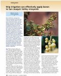 Cover page: Drip irrigation can effectively apply boron to San Joaquin Valley vineyards