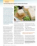 Cover page: Soy may help protect against cardiovascular disease