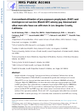 Cover page: Concomitant Utilization of Pre-Exposure Prophylaxis (PrEP) and Meningococcal Vaccine (MenACWY) Among Gay, Bisexual, and Other Men Who Have Sex with Men in Los Angeles County, California