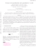Cover page: B decays to two pseudoscalars and a generalized ΔI=12 rule