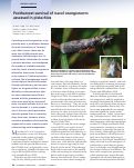 Cover page: Postharvest survival of navel orangeworm assessed in pistachios