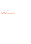Cover page: Music Alone