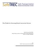 Cover page: Pilot Models for Estimating Bicycle Intersection Volumes