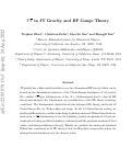 Cover page: $T\bar{T}$ in JT Gravity and BF Gauge Theory