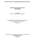 Cover page: Spatial Decision Support Systems: A Bibliography (91-9)