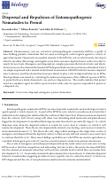 Cover page: Dispersal and Repulsion of Entomopathogenic Nematodes to Prenol