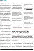 Cover page: Heart failure: Heart failure clinical trials: how do we define success?