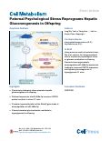 Cover page: Paternal Psychological Stress Reprograms Hepatic Gluconeogenesis in Offspring