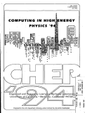 Cover page: Proceedings of the Conference on Computing in High Energy Physics 1994