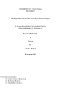 Cover page: The Digital Mediation of the Technological Carnivalesque