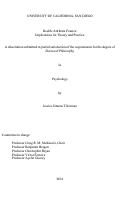 Cover page: Double Attribute Frames : Implications for Theory and Practice
