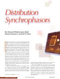 Cover page: Distribution Synchrophasors: Pairing Big Data with Analytics to Create Actionable Information