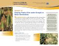 Cover page: Drought Tip: Keeping Plants Alive under Drought or Water Restrictions