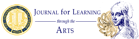 Journal for Learning through the Arts banner