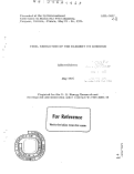 Cover page: FINAL RESOLUTION OF THE ELEMENT 104 QUESTION