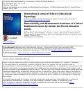 Cover page: Dimensionality and Measurement Invariance of a SchoolReadiness Screener by Gender and Parent EducationLevels