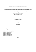 Cover page: Simplifying Data Preparation for Machine Learning on Tabular Data