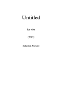 Cover page: Untitled