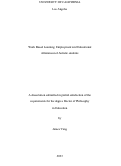 Cover page: Work Based Learning: Employment and Educational Attainment of Autistic Students
