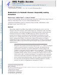 Cover page: Metabolomics in rheumatic diseases: desperately seeking biomarkers