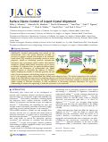 Cover page: Surface Dipole Control of Liquid Crystal Alignment