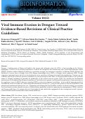 Cover page: Viral Immune Evasion in Dengue: Toward Evidence-Based Revisions of Clinical Practice Guidelines