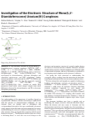 Cover page: Investigation of the Electronic Structure of Mono(1,1′-Diamidoferrocene) Uranium(IV) Complexes