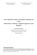 Cover page: Teoria Unificada da Colusão: Uma Sugestão de Regulação dos Cartéis