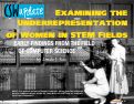 Cover page: Examining the Underrepresentation of Women in STEM Fields: Early Findings from the Field of Computer Science