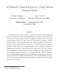 Cover page: An Estimable Demand System for a Large Auction Platform Market
