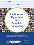 Cover page: Randomized Algorithms for Scientific Computing (RASC)