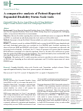 Cover page: A comparative analysis of Patient-Reported Expanded Disability Status Scale tools