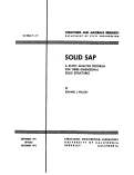 Cover page: SOLID SAP: A Static Analysis Program for Three Dimensional Solid Structures