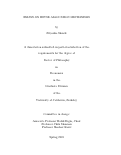 Cover page: ESSAYS ON HOUSE ALLOCATION MECHANISMS