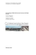 Cover page of On the Design of Public Infrastructure Systems with ElasticDemand